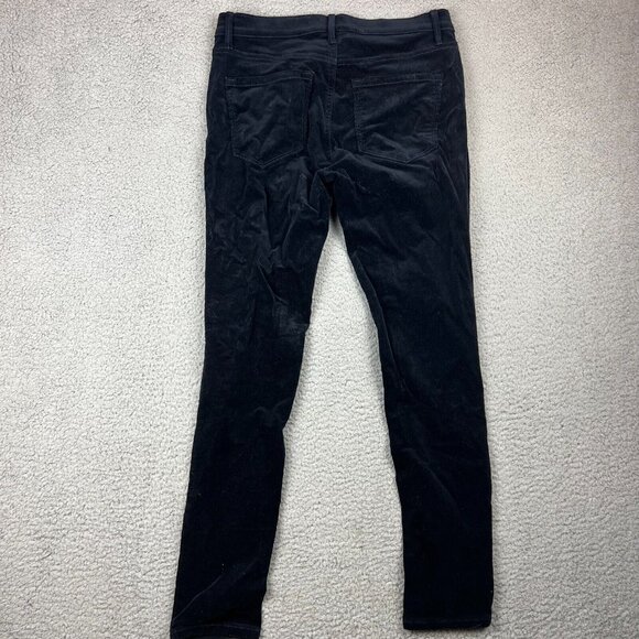 Ann Taylor LOFT Navy Blue Modern Skinny Modern Very Fine Wale Corduroy Size 28/6 - Picture 9 of 13